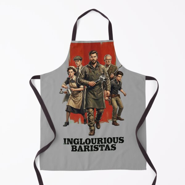 Item preview, Barista. Inglorious Basterds Funny Film Poster Parody designed and sold by Shoot-The-Moon.