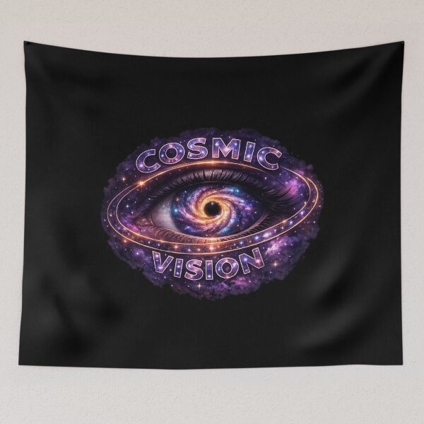 Item preview, Cosmic Vision - Surreal Galaxy Eye Illustration designed and sold by MKreative Studio.