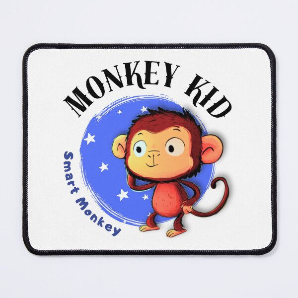 Item preview, Monkey Kid Chinese Zodiac – Smart Monkey Kid Illustration designed and sold by OriginalMindArt.