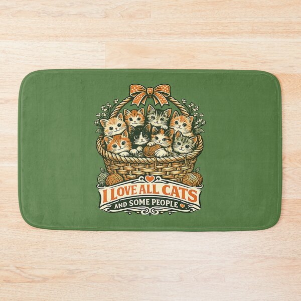 Item preview, I Love All Cats and Some People designed and sold by FrictionMaxxing.