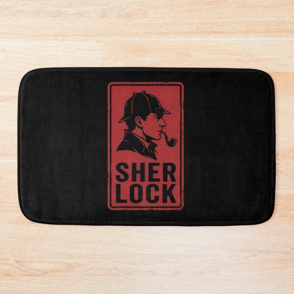 Item preview, Red Sherlock Holmes Classic Portrait Design designed and sold by Fenay Designs.