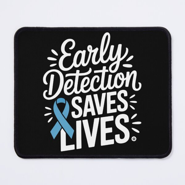 Item preview, Early Detection Saves Lives Colon Cancer Awareness Ribbon Graphic Tee designed and sold by DarylWelsh2024.