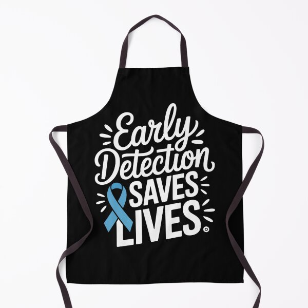 Item preview, Early Detection Saves Lives Colon Cancer Awareness Ribbon Graphic Tee designed and sold by DarylWelsh2024.