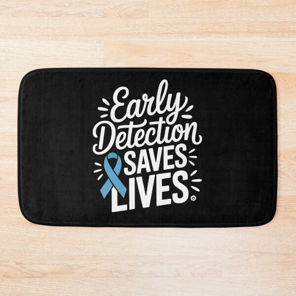 Item preview, Early Detection Saves Lives Colon Cancer Awareness Ribbon Graphic Tee designed and sold by DarylWelsh2024.