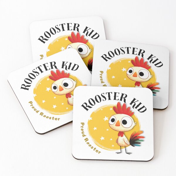 Item preview, Rooster Kid Chinese Zodiac – Proud Rooster Kid Illustration designed and sold by OriginalMindArt.