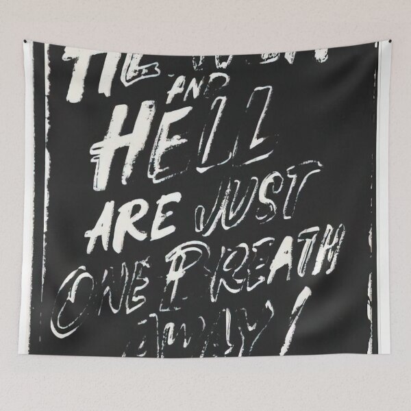 Item preview, Heaven and Hell Are Just One Breath Away! - Pop Art by Andy Warhol designed and sold by Jessipexl.