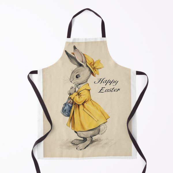 Item preview, Retro vintage Happy Easter card designed and sold by MendaciousMina.