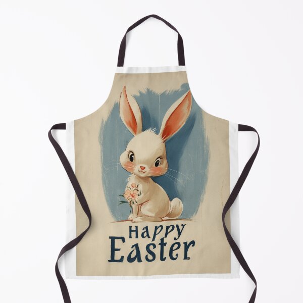 Item preview, Retro vintage Happy Easter card designed and sold by MendaciousMina.