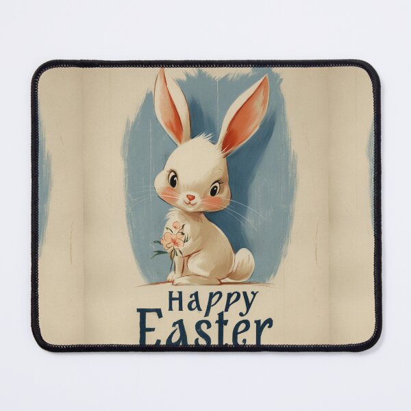 Item preview, Retro vintage Happy Easter card designed and sold by MendaciousMina.