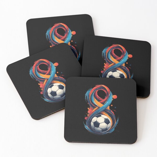 Item preview, Soccer Number 8 designed and sold by UrbanPrts.