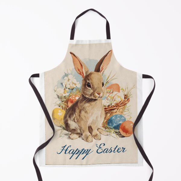 Item preview, Retro vintage Happy Easter card designed and sold by MendaciousMina.