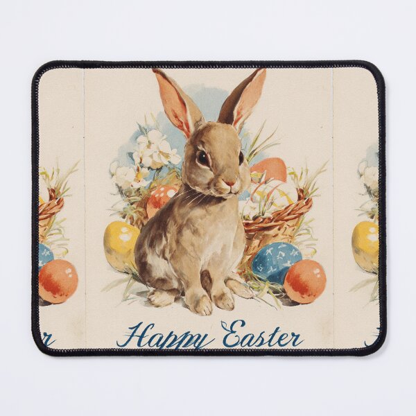 Item preview, Retro vintage Happy Easter card designed and sold by MendaciousMina.
