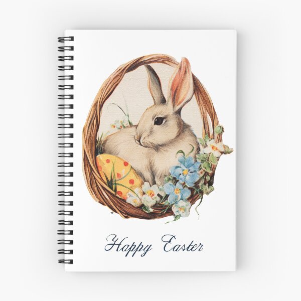 Item preview, Retro vintage Happy Easter card designed and sold by MendaciousMina.
