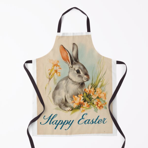 Item preview, Retro vintage Happy Easter card designed and sold by MendaciousMina.