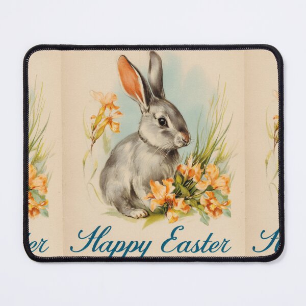 Item preview, Retro vintage Happy Easter card designed and sold by MendaciousMina.