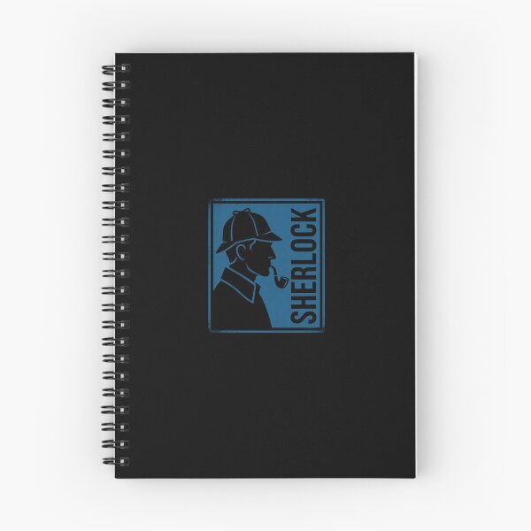 Item preview, Sherlock Holmes Blue Silhouette Detective Design designed and sold by Fenay Designs.