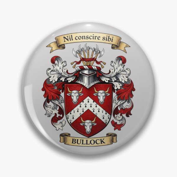 Item preview, The Bullock Family Coat of Arms designed and sold by BagTown Clans.