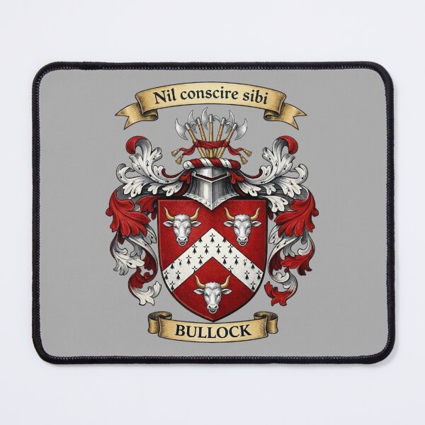 Item preview, The Bullock Family Coat of Arms designed and sold by BagTown Clans.