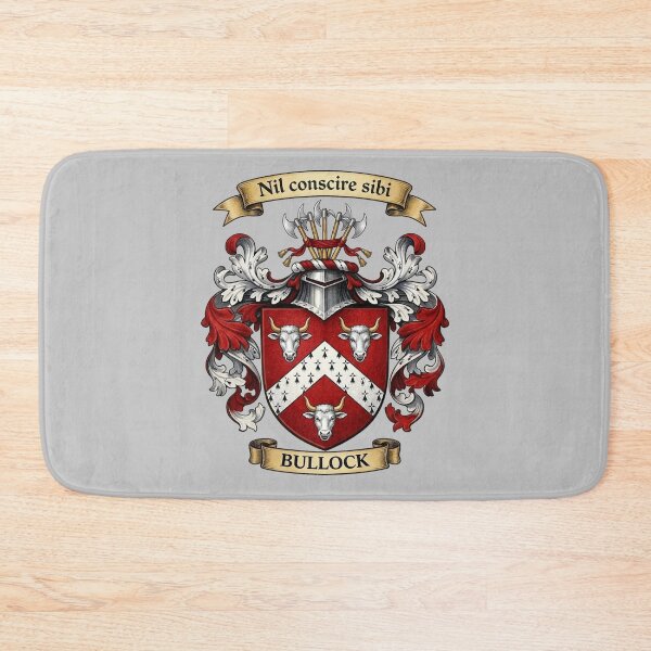 Item preview, The Bullock Family Coat of Arms designed and sold by BagTown Clans.