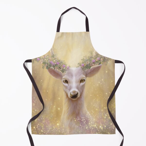 Item preview, Mystical floral Deer – ethereal woodland fantasy art designed and sold by olenapetol.
