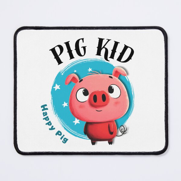 Item preview, Pig Kid Chinese Zodiac –Happy Pig Kid Illustration designed and sold by OriginalMindArt.