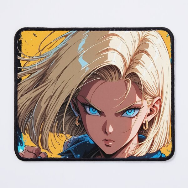 Item preview, Retro Cyberpunk Android Girl – Powerful Futuristic Anime Warrior designed and sold by Dyan4.