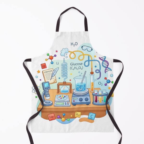 Item preview, Cute Chemistry Lab Cartoon Sticker – Science Experiment Illustration designed and sold by Infinite Art Lab.