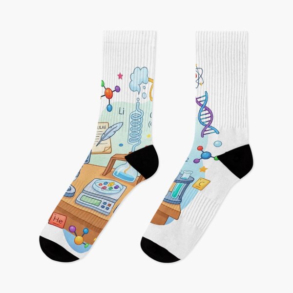 Item preview, Cute Chemistry Lab Cartoon Sticker – Science Experiment Illustration designed and sold by Infinite Art Lab.