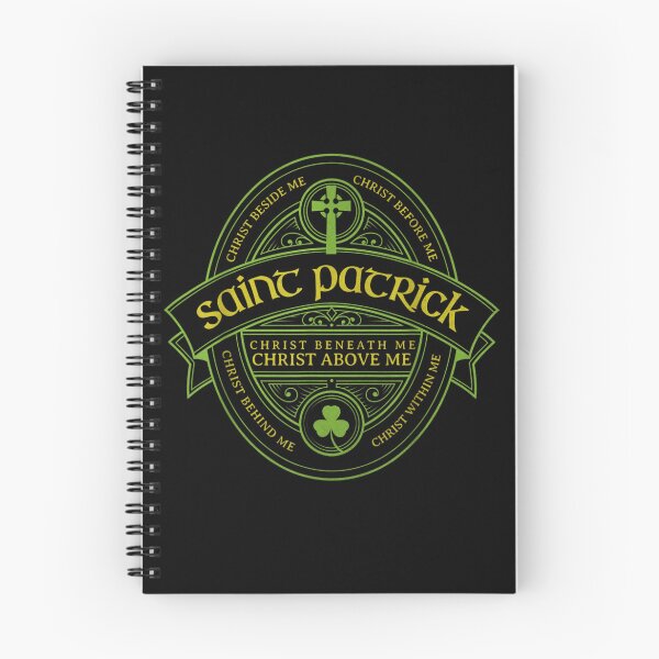Item preview, Vintage Saint Patrick Irish Celtic Cross Banner Green Gold Distressed Graphic T-Shirt designed and sold by stellarofsea.