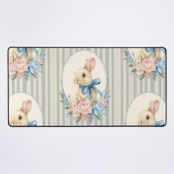 Item preview, Cute bunny with flowers designed and sold by MendaciousMina.