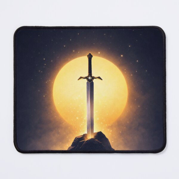 Item preview, Gaming Poster- Sword in the rock designed and sold by ApGraphicDesigns.