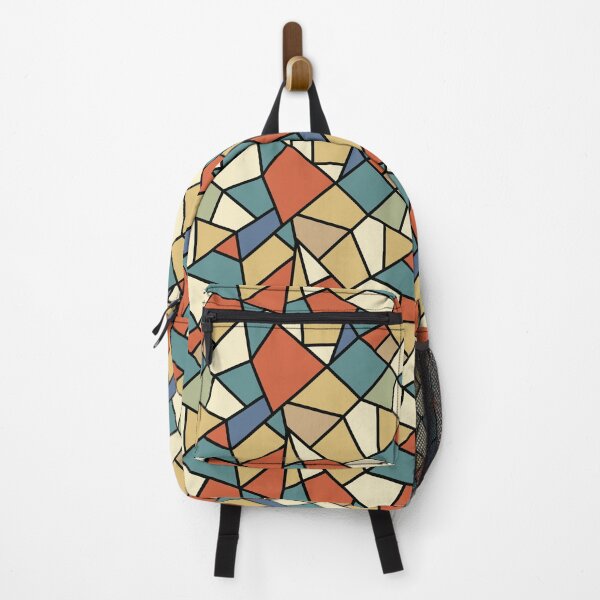 Item preview, Retro Color Mosaic Seamless Pattern – Vintage Geometric Tile Design designed and sold by Retro Street Studios.