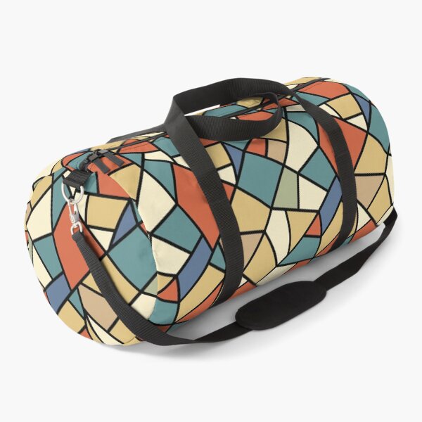 Item preview, Retro Color Mosaic Seamless Pattern – Vintage Geometric Tile Design designed and sold by Retro Street Studios.