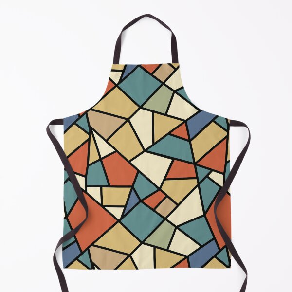 Item preview, Retro Color Mosaic Seamless Pattern – Vintage Geometric Tile Design designed and sold by Retro Street Studios.