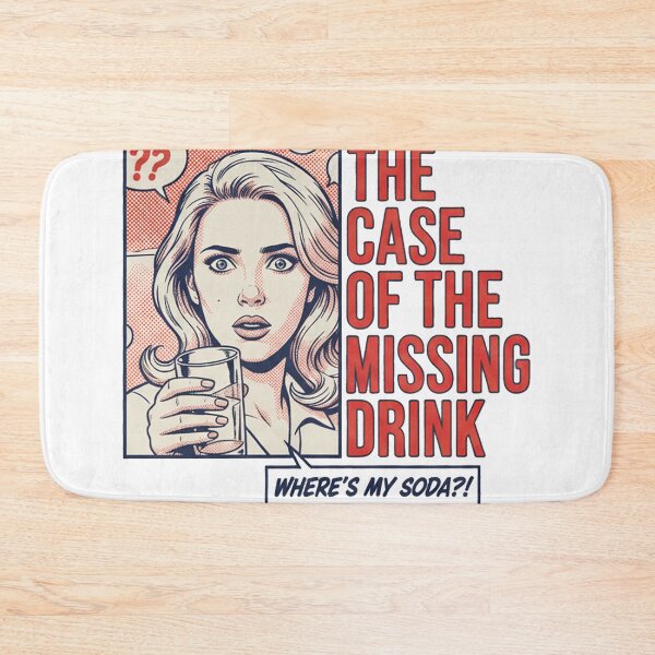 Item preview, The Case Of The Missing Drink designed and sold by SimonFernando.