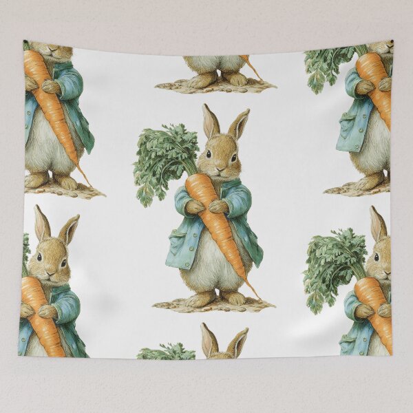 Item preview, Cute bunny with a massive carrot designed and sold by MendaciousMina.