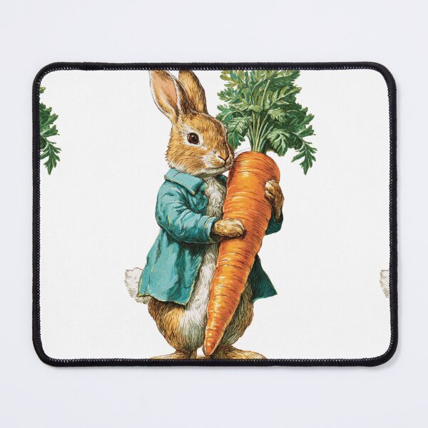 Item preview, Cute bunny with a massive carrot designed and sold by MendaciousMina.