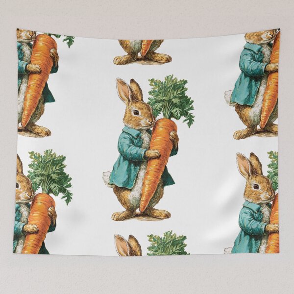 Item preview, Cute bunny with a massive carrot designed and sold by MendaciousMina.