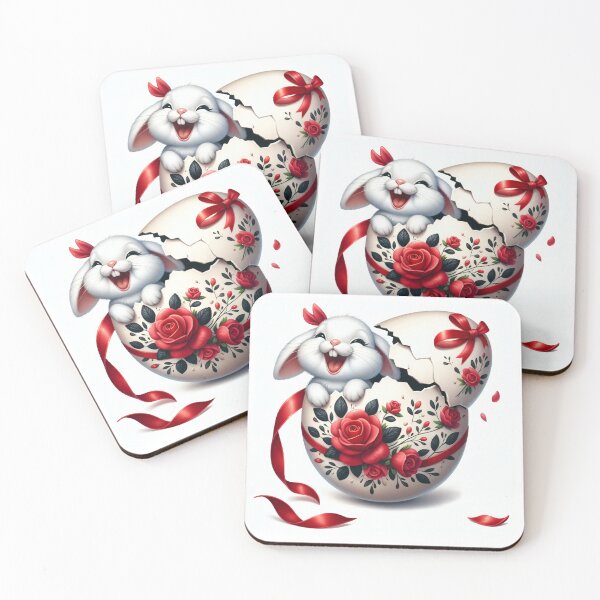 Item preview, Bunny hatches from the Easter egg of love designed and sold by Segasprojects.