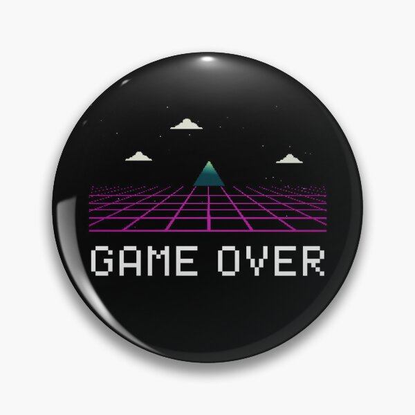 Item preview, Game Over Mood Minimalist Pixel Emoticon designed and sold by Tamer ⭐⭐⭐⭐⭐.