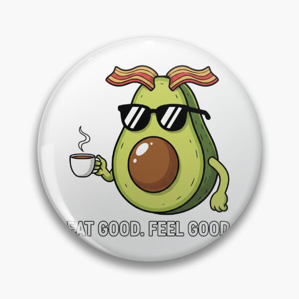 Item preview, Keto Breakfast Avocado with Bacon & Coffee - Eat Good. Feel Good. designed and sold by LessSugar.