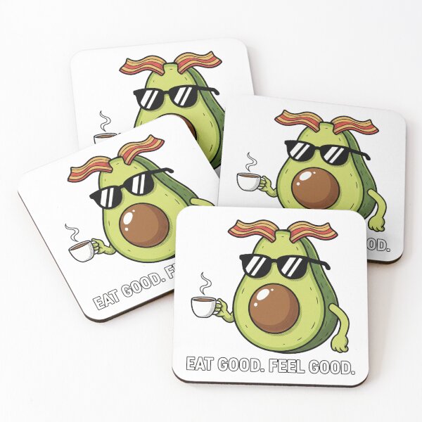Item preview, Keto Breakfast Avocado with Bacon & Coffee - Eat Good. Feel Good. designed and sold by LessSugar.
