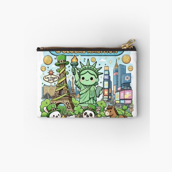 Item preview, Legendary Luck & Global Ambition | St. Patrick's Day 2026 Global City Mashup designed and sold by RajaArtDesign.