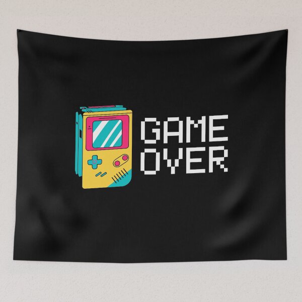 Item preview, Game Over Mood Minimalist Pixel Art designed and sold by Tamer ⭐⭐⭐⭐⭐.