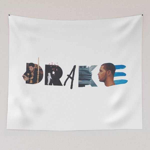 Item preview, Drake Album Typography Collage Cutout Design designed and sold by Novaque.