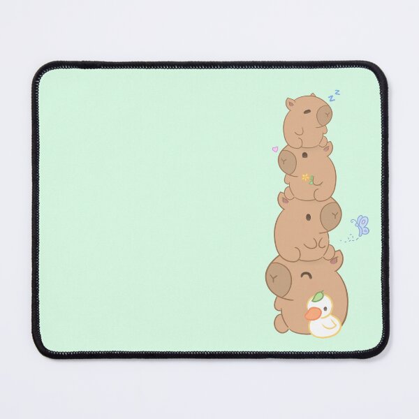 Item preview, cute capybara tower designed and sold by viyaura.