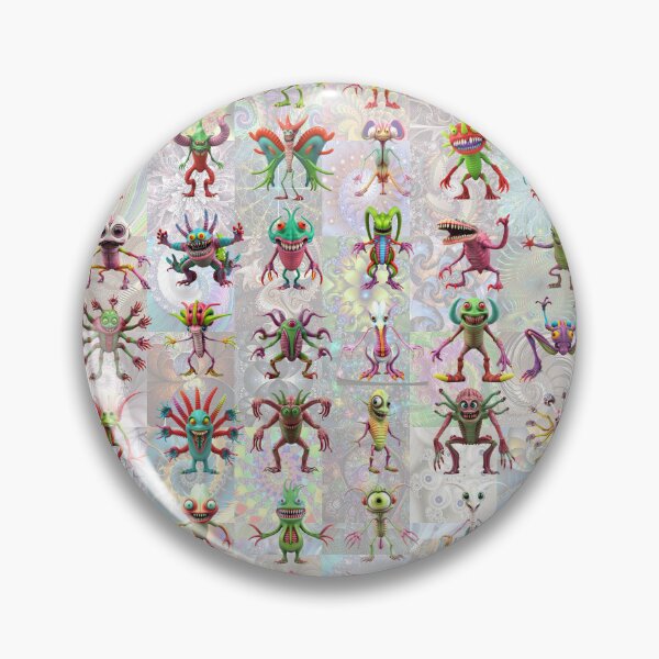 Item preview, AI Monsters designed and sold by Montage-Madness.