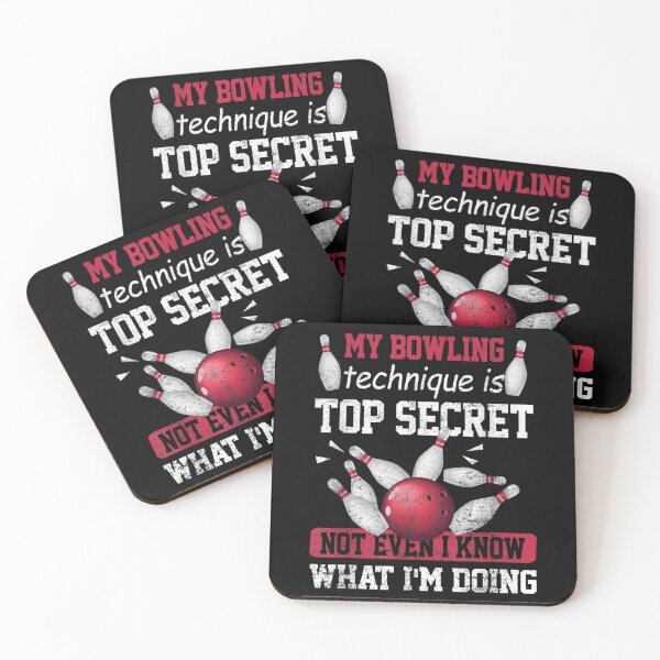 Item preview, Funny My Bowling Technique Is Top Secret Sarcastic Bowler Sports Gift designed and sold by stellarofsea.