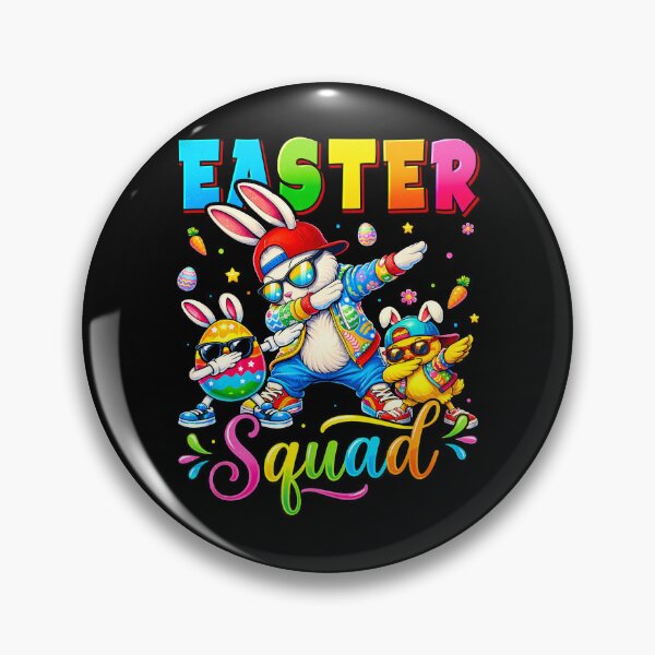 Item preview, Easter Squad Funny Easter Bunny Family designed and sold by Patchina.
