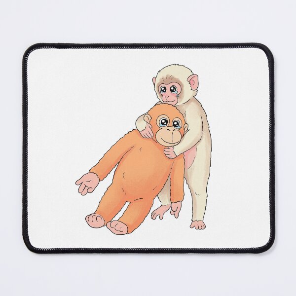 Item preview, Punch Monkey Hugging Plush Friend designed and sold by Vibe-Vortex.